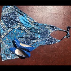 MOVING SALE nwot ! Summer halter dress!